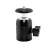 Mini Ball Head Mobile Phone Clip Digital Camera Photography Accessories Tripod 360 R otating Spherical SLR Aluminum Alloy PTZ view 1