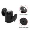 Mini Ball Head Mobile Phone Clip Digital Camera Photography Accessories Tripod 360 R otating Spherical SLR Aluminum Alloy PTZ view 4
