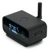 Auris Blume Duo HiFi Bluetooth 5.0 Music TV Transmitter & Receiver Long Range Wireless Adapter | Audiophile DAC, LDAC, aptX HD/LL, Display, Battery & Optical AUX Output Input for Stereo Amplifier Car view 1
