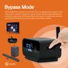 Auris Blume Duo HiFi Bluetooth 5.0 Music TV Transmitter & Receiver Long Range Wireless Adapter | Audiophile DAC, LDAC, aptX HD/LL, Display, Battery & Optical AUX Output Input for Stereo Amplifier Car view 4