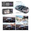 1080P Dash Cam with Front and Rear Inside, 3 Channel 24H Parking Monitor Car Camera, IR Night Vision/Loop Recording/G Sensor, 2.0Inch HD Display HDR WDR Dashcam with Lighter view 4