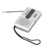 Acouto Portable AM FM Radio Battery Operated 5W Speaker Lasting Portable Pocket Transistor Radio Big Speaker Earphone Jack for Gift Elder Home Battery view 3