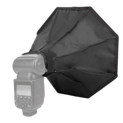 Acouto 30cm Iversal Octagonal Softbox Octagonal Closeup Soft Light Box for Flash Speedlight Light for Photographic Lighting Soft Filter Accessory for Studio Photography