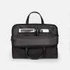GRFIT Laptop and Tablet Bag Briefcase Business Men's and Women's Professional Document Bag Business Bag Polyester Handbag Information Bag Laptop Bag Black Work Bag Business Travel Office view 4