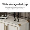 WAOCEO Shoes Shelf All-Aluminum Alloy Shoe Cabinet, Home Entrance Entrance Cabinet, Outdoor Balcony Large-Capacity Storage Cabinet Stackable Shoe Rack (Color : 100x40x100cm) view 3