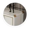 WAOCEO Shoes Shelf All-Aluminum Alloy Shoe Cabinet, Home Entrance Entrance Cabinet, Outdoor Balcony Large-Capacity Storage Cabinet Stackable Shoe Rack (Color : 100x40x100cm) view 4