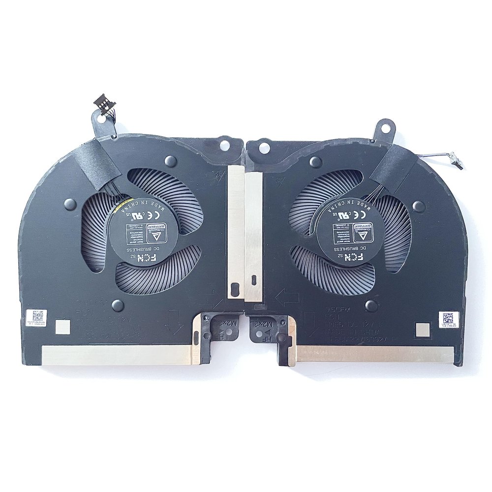 xinzhuoqi New CPU+ GPU Cooling Fan Replacement for DELL Alienware X17 R1 X17R1 X17 R2 X17R2 2021 Series DC12V 0.40A EG50061S1-1C050-S9A EG50061S1-1C040-S9A 0X63JW 09DNWT