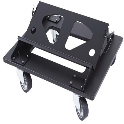 DAS Audio 10113260 Model PL-VT20S Steel Transport Dolly, Black; for Transporting Stacked VANTEC-20A, 4 Units Max