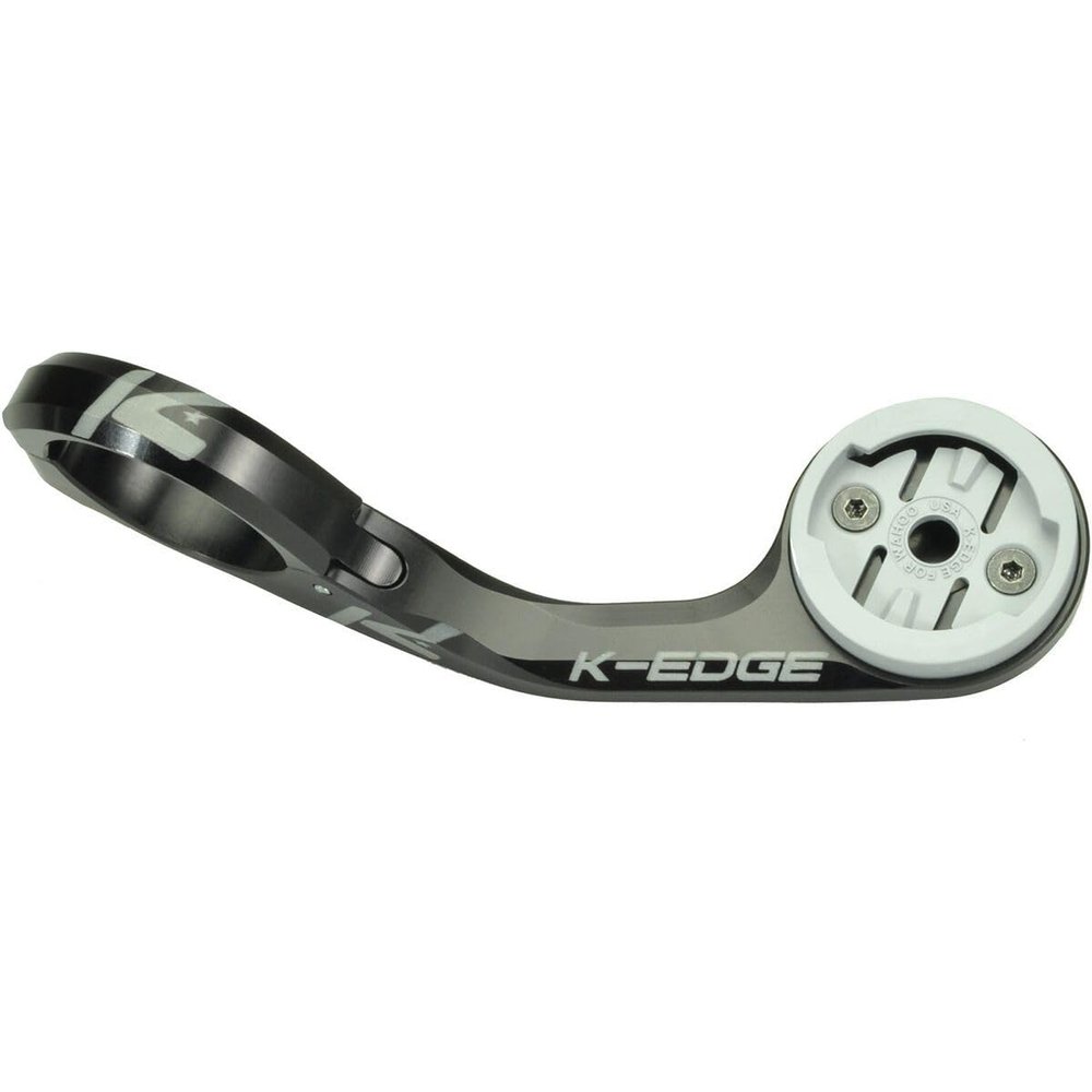 K-Edge | Max XL (35.0mm) Bicycle Computer Mount | for Wahoo GPS Devices | Black
