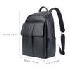 Algasan Travel Laptop Backpack Lightweight Water Resistant Casual Business Backpack Fits 15.6 Inch Notebook (Black#2, One Size) view 3