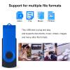 2GB USB Flash Drives 20 Pack 2 GB Thumb Drive TATMOHIK 2.0 USB Drives Bulk 2GB Swivel Design Flash Drive Pack with LED Indicator 2 Gig Jump Drive Pack, USB Stick, Memory Stick, Pen Drive, Mixed Color view 2