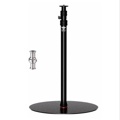 IFOOTAGE RB-A400 Round Base Light Stand Monopod, 79" Tripod Monopod for Cameras, Lights, Webcam, Live Streaming, Vlogging, Payload 22LBS