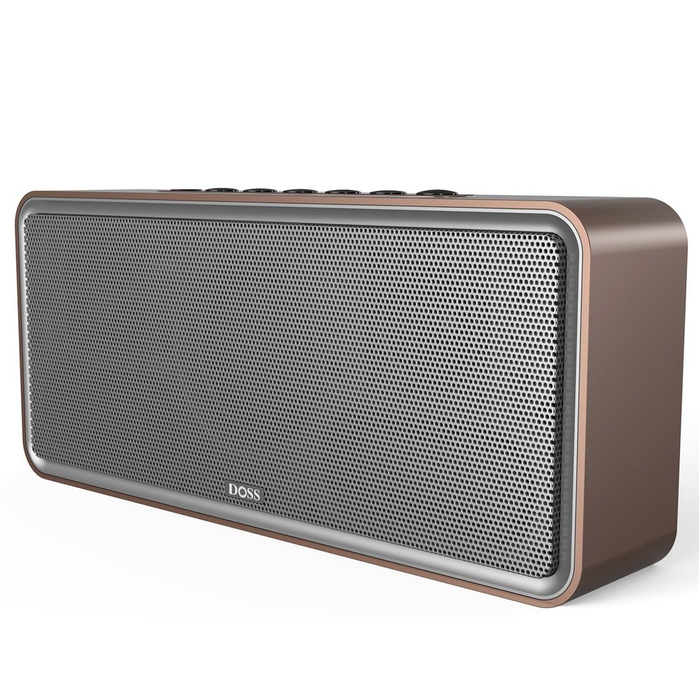 DOSS SoundBox XL Bluetooth Speaker with Subwoofer, 32W Loud Sound, Booming Bass, Dual DSP Technologies, 10H Playtime, TWS, 2.1 Audio Channel for Home, Indoor, Office and Entertainment - Upgraded