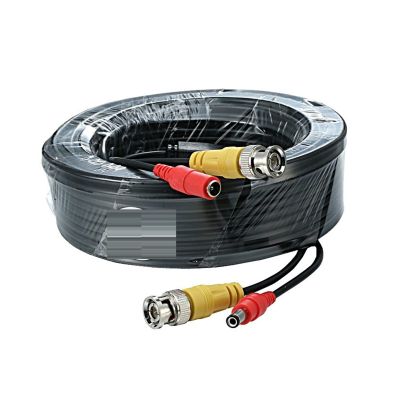 ARTICHOKE BNC Video Cable Security CC/TV Camera DC Power Copper Core AHD CVI Surveillance DVR System Installation Accessories(15Meter)
