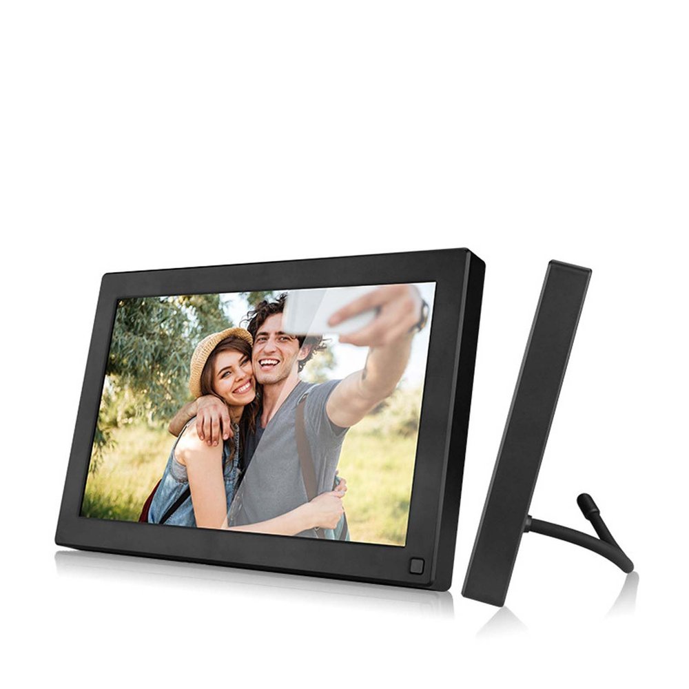 10.1 WiFi Digital Picture Frame, WiFi Electronic Photo Frame 16GB Storage Digital Photo Frame Display, Instantly Share Photos/Videos and Send Best Wishes from Anywhere (Black)