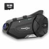 FreedConn R1 PRO Motorcycle Bluetooth Headset with 2K Camera Recorder, Motorcycle Bluetooth Helmet Intercom SystemsIP65 64GB TF Card, Communication Systems, view 1