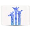 Head Case Designs Officially Licensed Cat Coquillette Blue Ombre Giraffes Animals Vinyl Sticker Skin Decal Cover Compatible with Apple MacBook Air 15" M2 2023 view 2