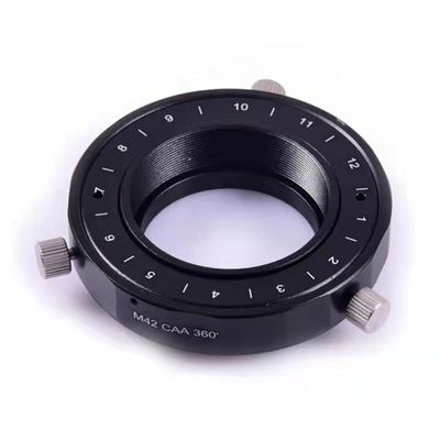 PtaTt Upgraded M42 / M48 / M54 / M68 CAA 360 Rotation Camera Angle Regulator (Color : M42)