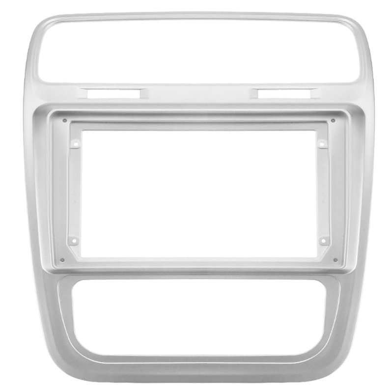 UGAR 7 inch / 9 inch Compatible for Volkswagen Scirocco 2015-2016 (Auto AC) Double Kit Frame Masks for Vehicles
