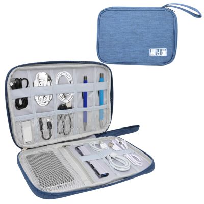 yueton 1PCS Digital Organizing Bag Charger Storage Bag Multifunctional Data Cable Storage Bag Earphone Storage Bag Travel Portable Storage Bag for USB Data Cable SD Card Charging Head Storage Bag