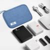 yueton 1PCS Digital Organizing Bag Charger Storage Bag Multifunctional Data Cable Storage Bag Earphone Storage Bag Travel Portable Storage Bag for USB Data Cable SD Card Charging Head Storage Bag view 4