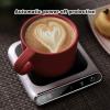 Coffee Mug Warmer for Desk,Coffee Mug Warmer,Electric Coffee Cup Warmer with 3-Temp Settings,Smart Coffee Warmer for Desk Keep Coffee, Beverage, Hot Chocolate Warm view 4