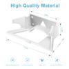 Sactulaz for Starlink Router Mount and Cable Wrap Cord Around Back of The Bracket for a Clean Look and Appearance,Starlink Gen2 Router Wall Mount WiFi V2 Mesh Mounting Kits Holder view 2