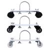 2 Pieces Electric Heater Caster Frame Base Accessories Spare Parts Smooth and Easy to Move Replacements with Wheels, White Wheel view 4