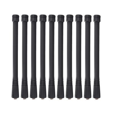 10 Pack NAD6567 NAD6567A Whip Antenna VHF 136-174 MHz 6 Inches for HT1000 XTS3000 XTS3500 XTS1500 XTS2500 XTS5000 MT1500 MT2000 MTS2000 EX560XLS Two Way Radio