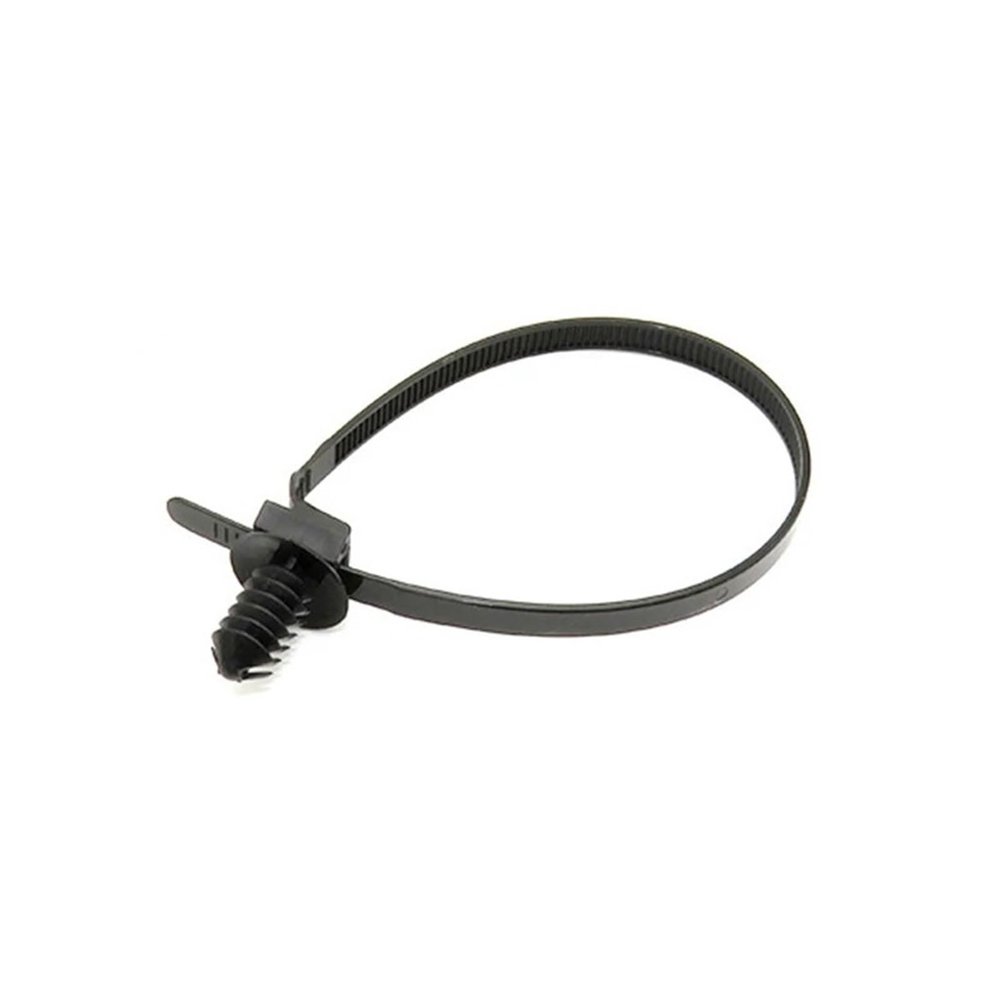 10pcs Un1versal Car Cable Zip Ties 210mm Cars Mount Wire Tie Clips