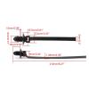 10pcs Un1versal Car Cable Zip Ties 210mm Cars Mount Wire Tie Clips view 3