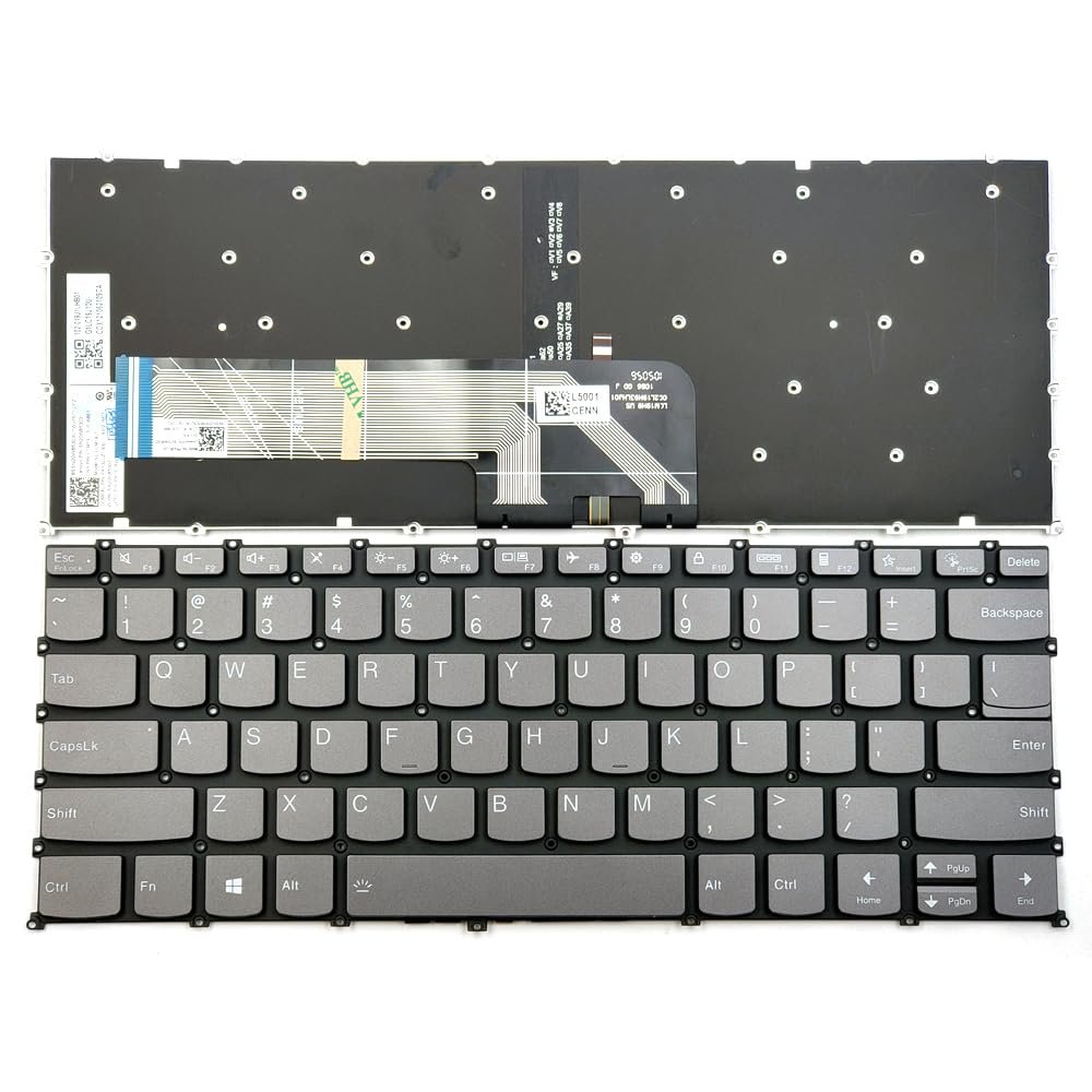 KGIGIBE Replacement Backlit Keyboard for Lenovo IdeaPad Flex 5-14ARE05 5-14IIL05 5-14ITL05 5-14ALC05 Flex 7 14IAU7 14IRU8 ThinkBook 14 G2 are ITL 14 G3 ACL ITL Yoga Slim 7-14ARE05 7-14IIL05 Laptop US