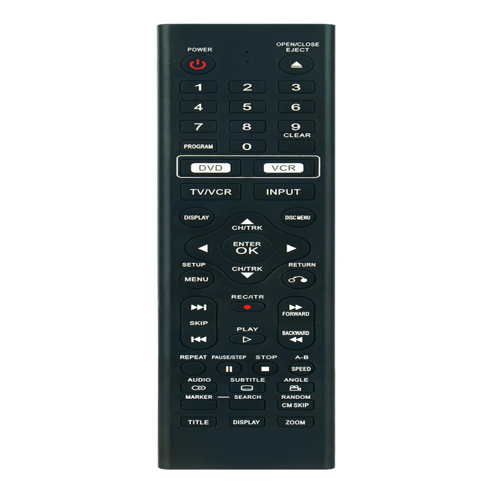 6711R1P081G Replace Remote Control fit for Insignia DVD Player VCR Combo IS-DVD040924 IS-DVD040924A