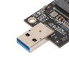QANYEGN M.2 to USB Adapter, NGFF to USB 3.0 Network Adapter, USB Cellular Modem with SIM Card Slot, Plug and Play Stability view 4