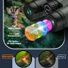 Adorrgon 15x45 HD Binoculars for Adults High Powered with Phone Adapter, Tripod and Tripod Adapter - Large View Binoculars with Clear Low Light Vision for Bird Watching Cruise Travel view 3