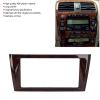Radio Fascia, Surace Frame, Central Console Frame, 2Din Radio Fascia Car Stereo Navigation Refitted Dash Panel Kit Frame Fit for Avalon 20002004 view 2