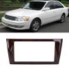 Radio Fascia, Surace Frame, Central Console Frame, 2Din Radio Fascia Car Stereo Navigation Refitted Dash Panel Kit Frame Fit for Avalon 20002004 view 4