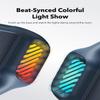 Soundcore Boom 2 by Anker, Outdoor Speaker, 80W, Subwoofer, BassUp 2.0, 24H Playtime, IPX7 Waterproof, Floatable, RGB Lights, USB-C, Custom EQ, Bluetooth 5.3, Portable for Camping and Beach - Blue view 4