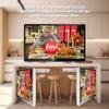 SYLVOX 15.6" Flip-Down TV for Under Cabinet, 12-Volt Small TV with 90-Degree Rotation, Digital Noise Reduction, and Storage Design for Kitchen, Bedroom, RV, and Yacht view 2