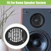 ACROPIX Universal 3" Car Speaker Grills Cover Round 3 Inch Audio Speaker Subwoofer Guard Protector Case with Mounting Screws ABS Black - Pack of 4 view 3