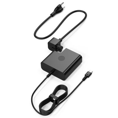 COWOOGMZ Slim 65W USB C Laptop Charger Replacement for HP Spectre X360 EliteBook Pavilion,EliteBook,Chromebook,Envy Type C Chromebook Charger Compatible with P/N 925740-002