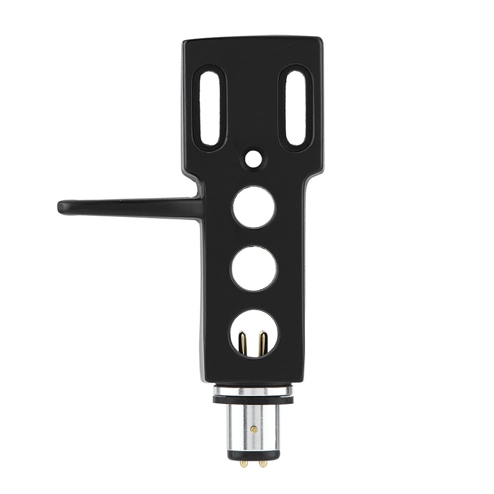 Universal Turntable Phono Headshell Mount Replacement, Convenient Connection with 4 Wires, Suitable for Various Phono