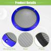 ACROPIX Universal 6.5" Car Speaker Grills Cover Mesh Round 6.5 Inch Audio Speaker Subwoofer Guard Protector Case with Mounting Screws Iron Blue - Pack of 4 view 4