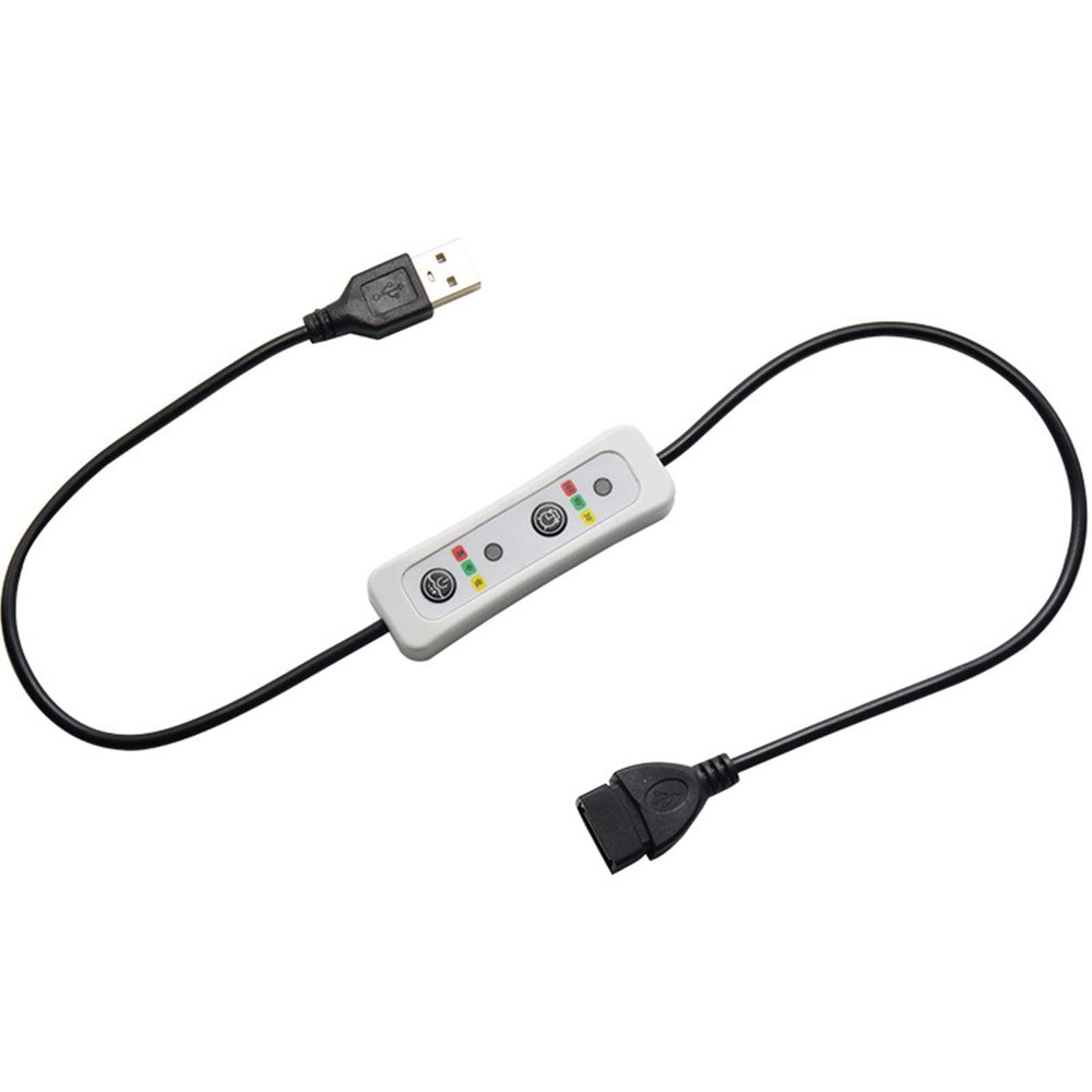 NUEAYMS Universal 5V USB Extension Remote Control 3-Speed Timing Switch Power Cable for USB Ceiling Fan USB LED Light Lamp Power Supply Switch