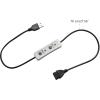 NUEAYMS Universal 5V USB Extension Remote Control 3-Speed Timing Switch Power Cable for USB Ceiling Fan USB LED Light Lamp Power Supply Switch view 3