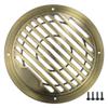 ACROPIX Universal 4.5" Car Speaker Grills Cover Round 4.5 Inch Audio Speaker Subwoofer Guard Protector Case with Mounting Screws ABS Bronze Tone - Pack of 1 view 1
