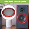 ACROPIX Universal 5" Car Speaker Grills Cover Mesh Round 5 Inch Audio Speaker Subwoofer Guard Protector Case with Mounting Screws Iron Red - Pack of 4 view 3