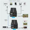 150M HDMI KVM Extender Over Cat5e Cat6 1080P HDMI USB KVM 150M Extender Transmit with Loop Out Support USB Keyboard Mouse Extension view 3