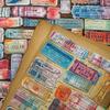 101pcs Vintage Ticket Stub Scrapbook Stickers Pack Old Movie Art Journal Supplies Scrapbooking Album Photo Diary Decals (Waterproof) view 1