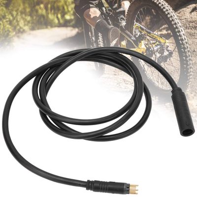 Acouto 9 Pin Wheel Motor Extension Cable for Electric Female to Male Wire E Accessory 9 Pin Motor Cable Hub Extension Adapter 1500 Watt Connector 60 Cm Electric
